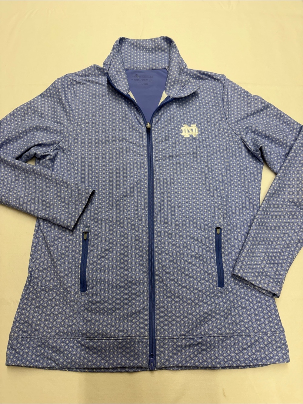 Peter Millar Women’s Full-Zip Notre Dame Performance Activewear Jacket szL